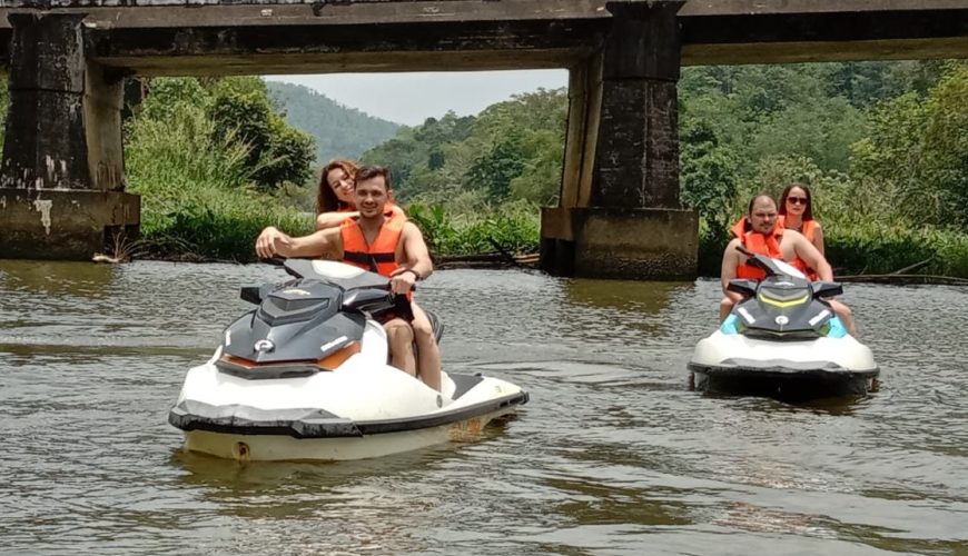 Jet Ski Ride, 1 hr in Benthara River, Benthota